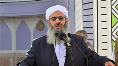 مولوی عبدالحمید امام جمعه اهل‌سنت زاهدان تظاهرات 
